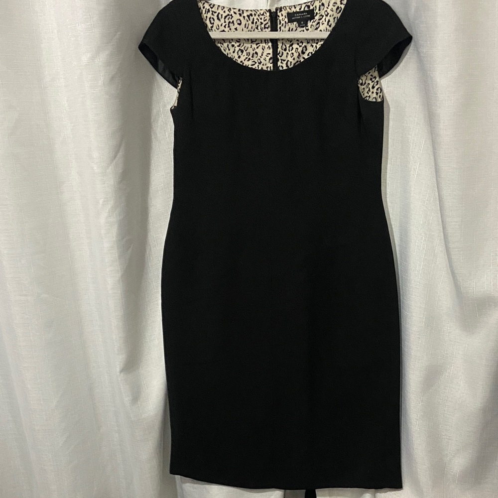 Tahari Sophisticated Black Dress with